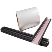 Aluminum strip for automobile seals